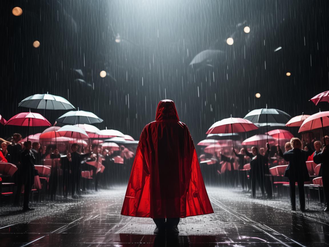 雨衣的乐章，指挥家在舞台突发雨季的应急智慧