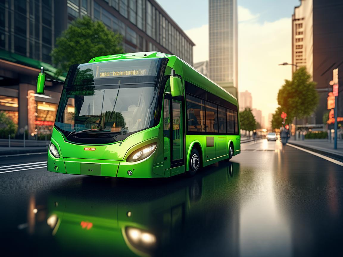 电动公交车，奏响城市绿色乐章