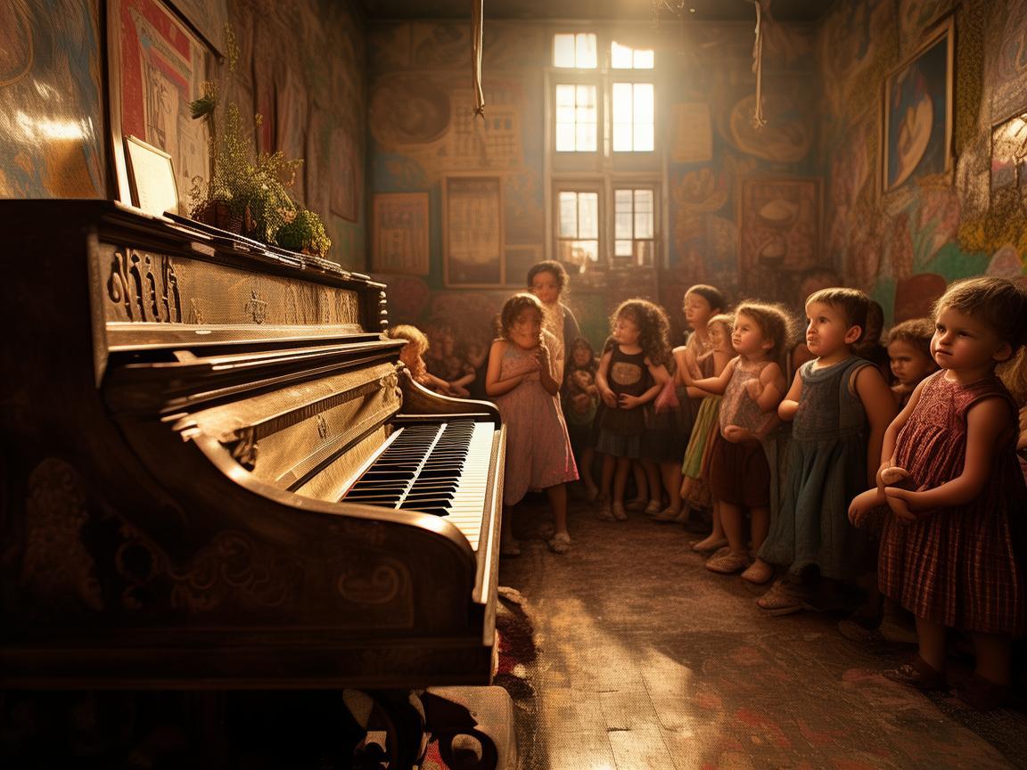 用心奏响孤儿院游戏室的温暖乐章