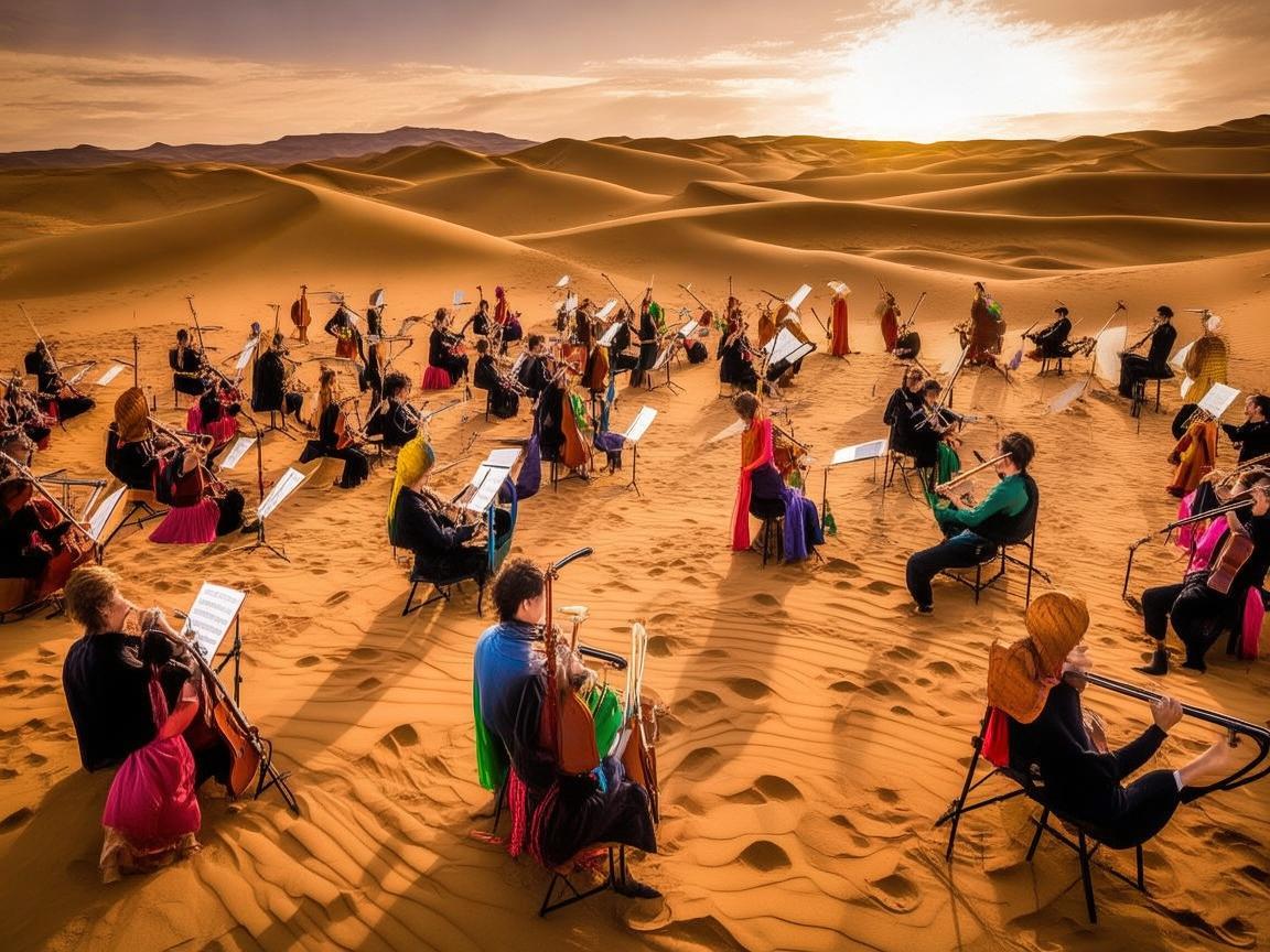 奏响沙漠中的激昂乐章
