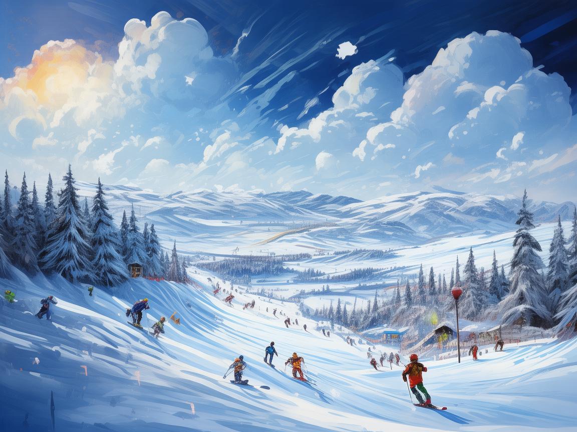 奏响滑雪场上的激昂乐章