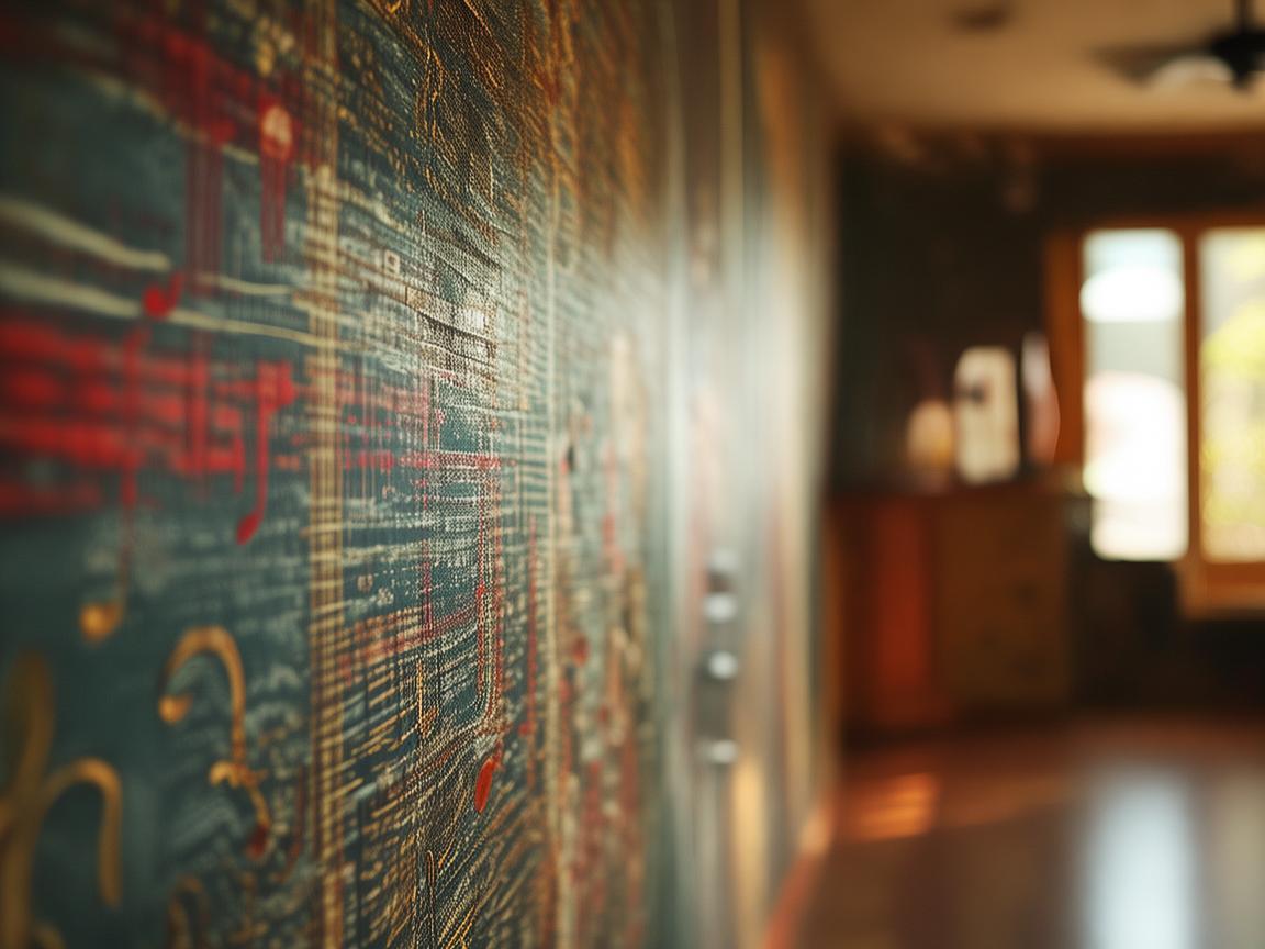 墙面贴纸，指挥家眼中的空间乐章