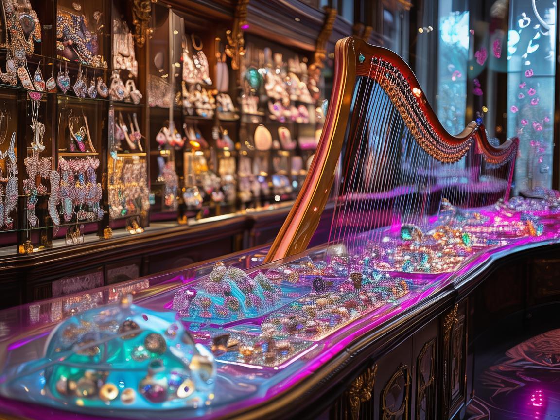 珠宝店内奏响的璀璨乐章
