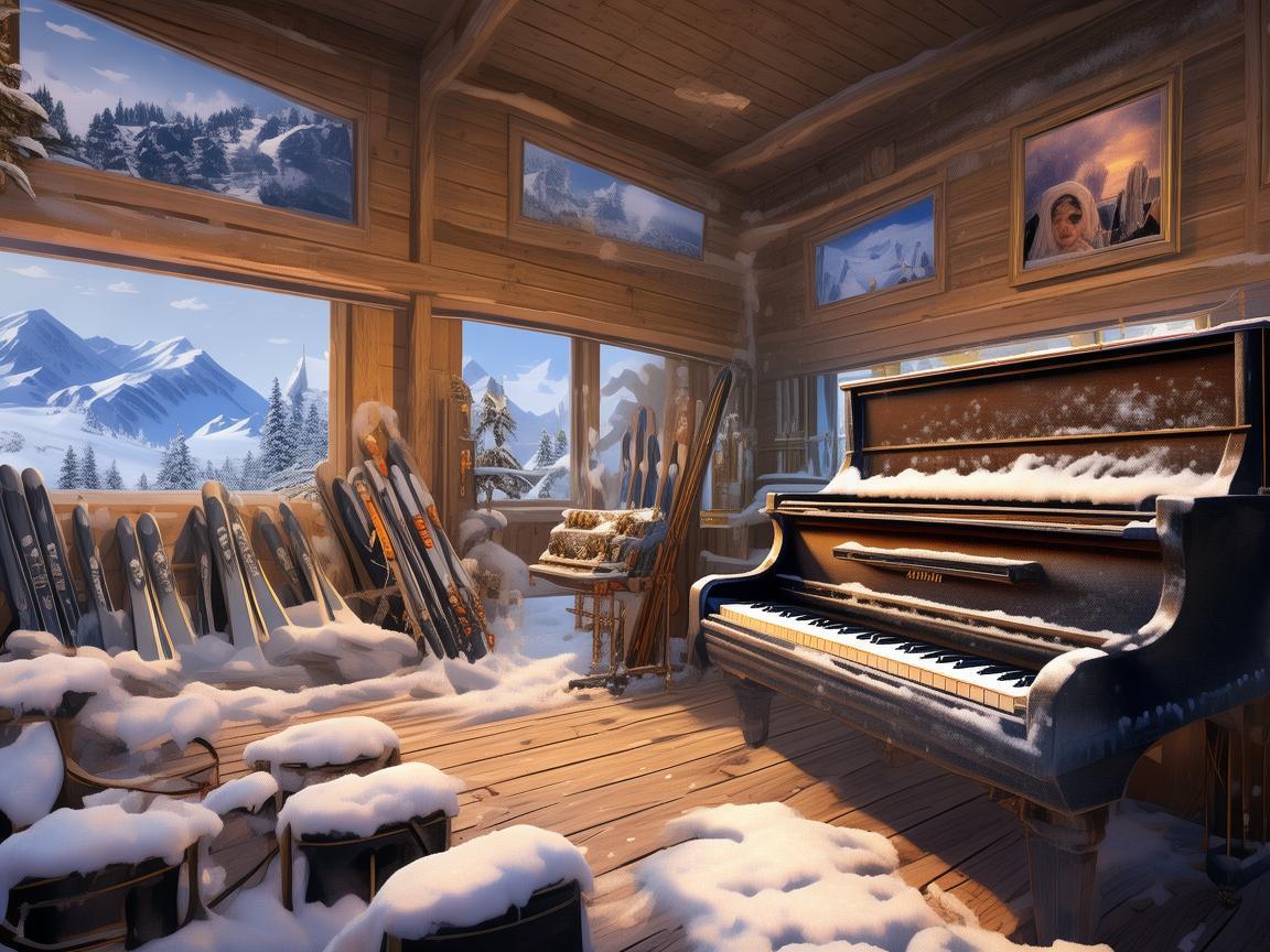 奏响滑雪场雪具大厅的乐章