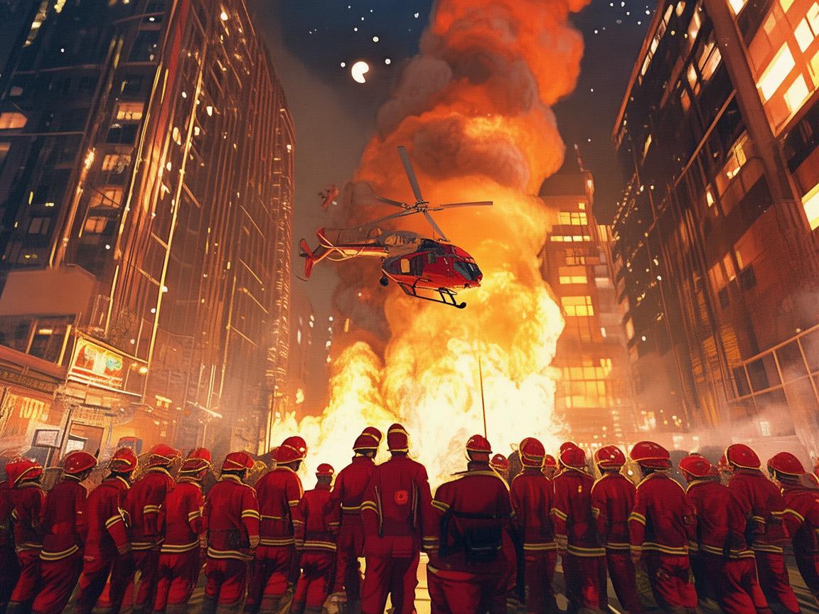 用指挥智慧，奏响消防员的英勇之歌