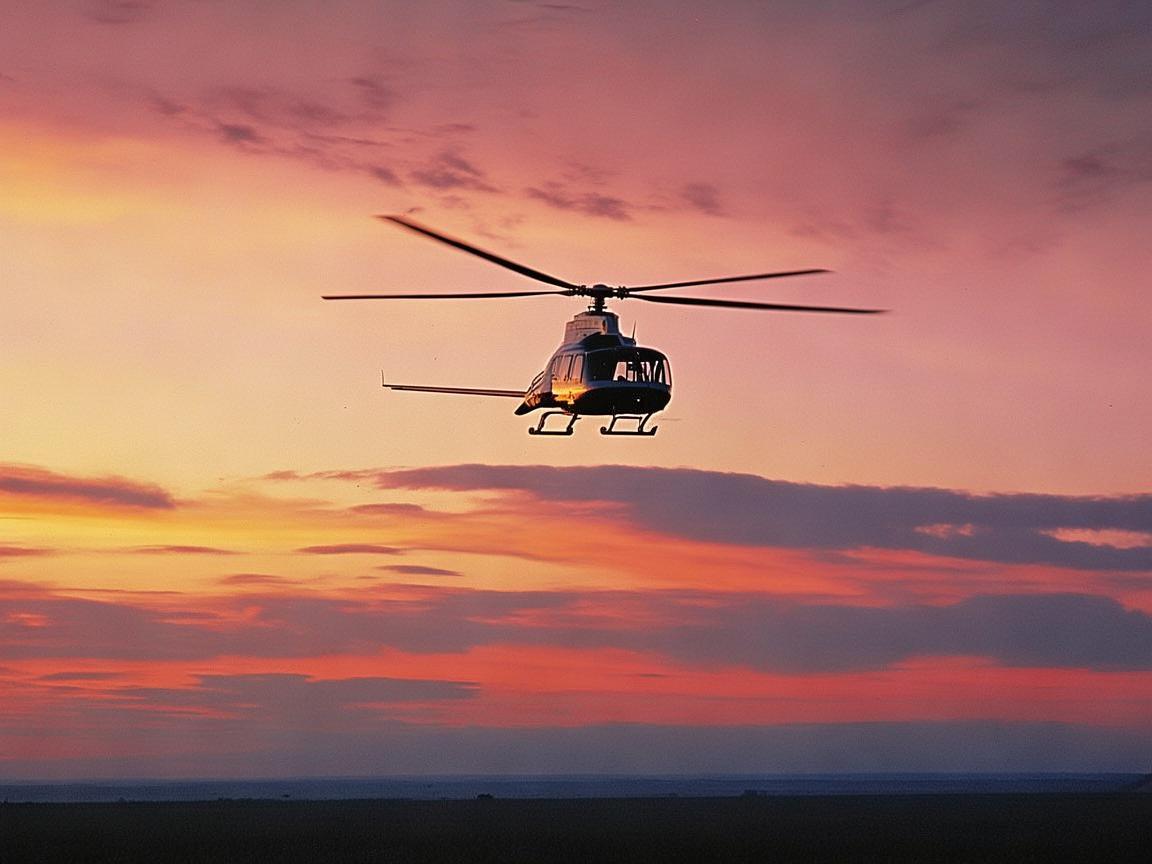 直升机奏响的空中乐章