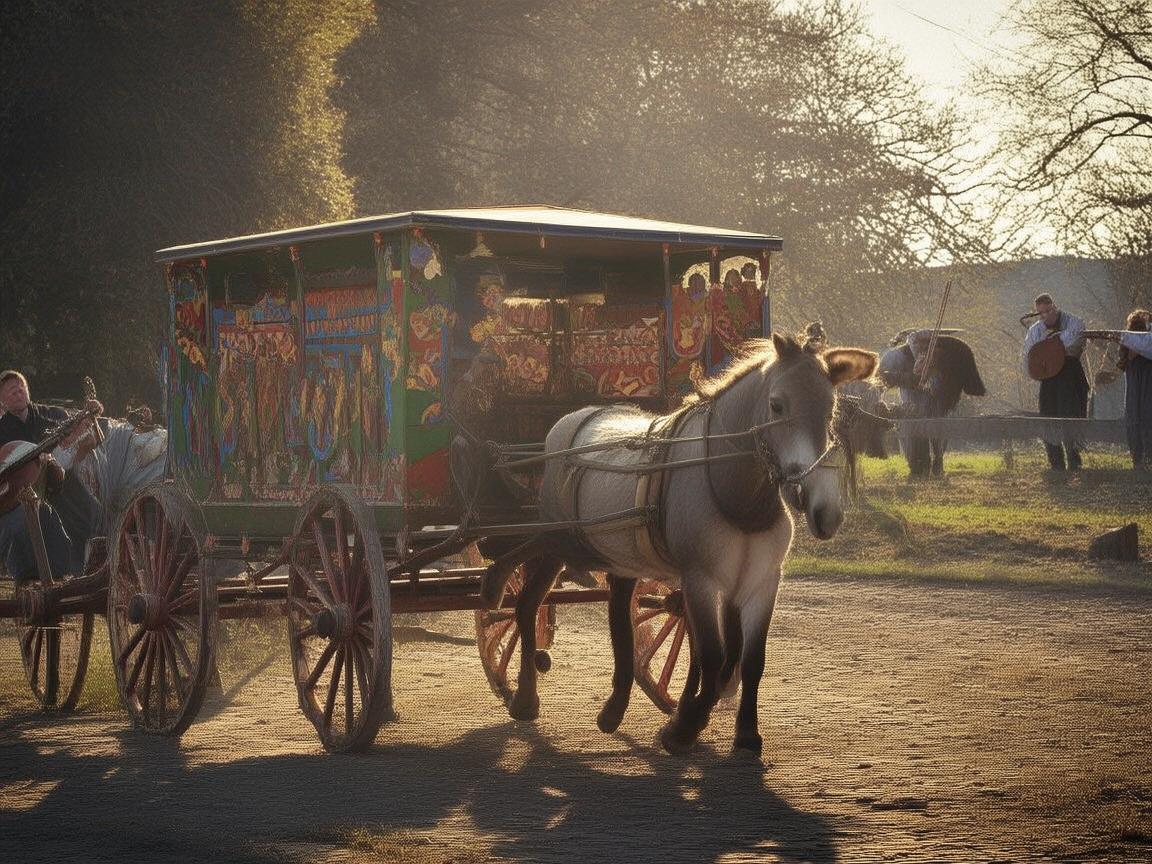 驴车奏响的别样乐章