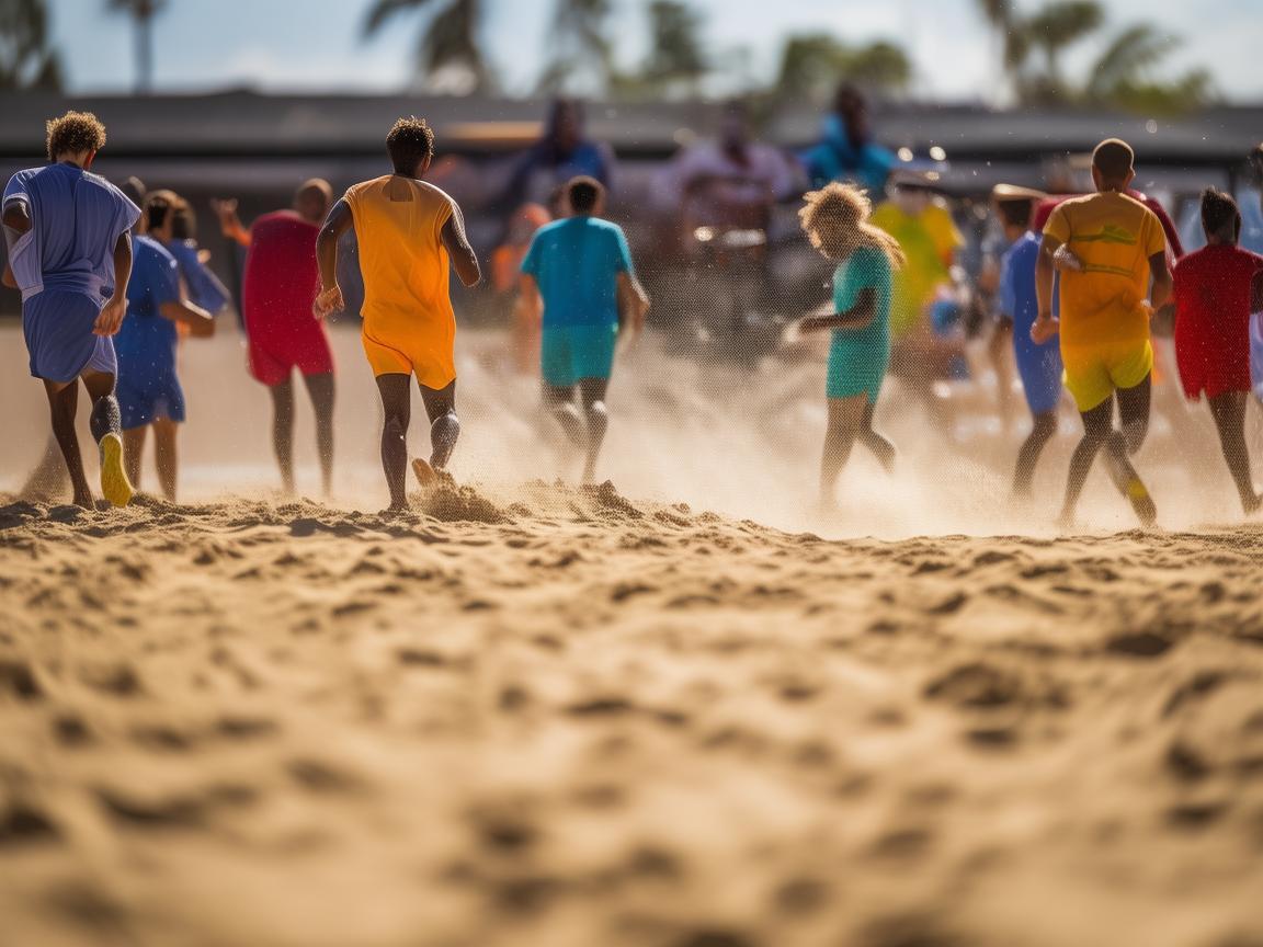 奏响沙滩足球的激昂乐章