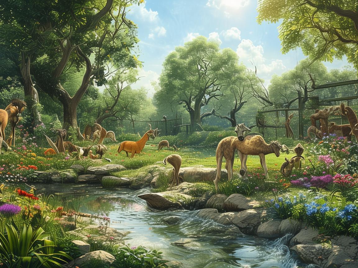 奏响动物园的和谐乐章